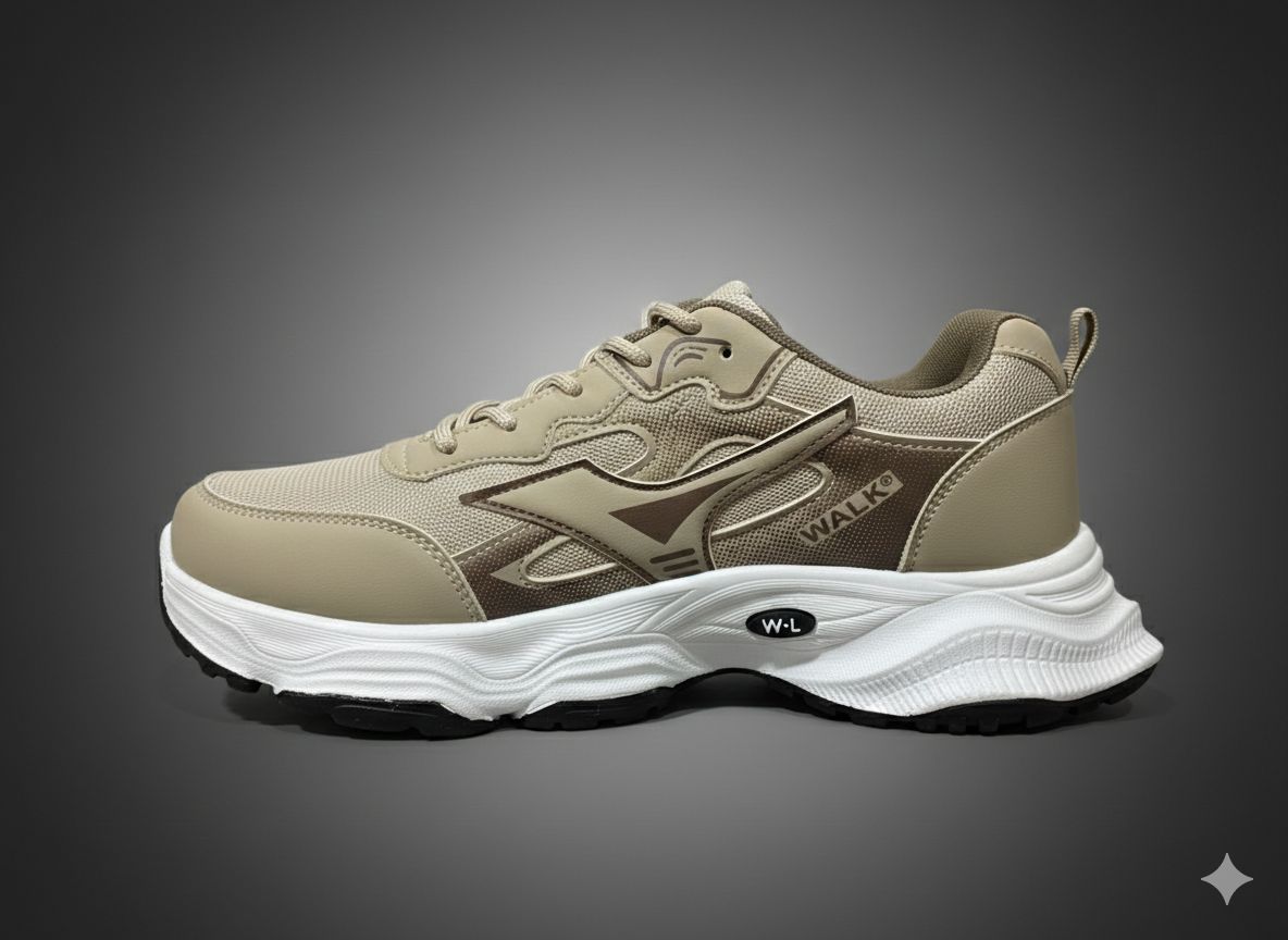 Comfort Walk Pro Sneakers – Beige