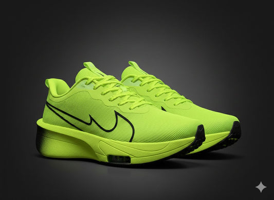 Men’s Lightweight Sports Running Shoes – Green