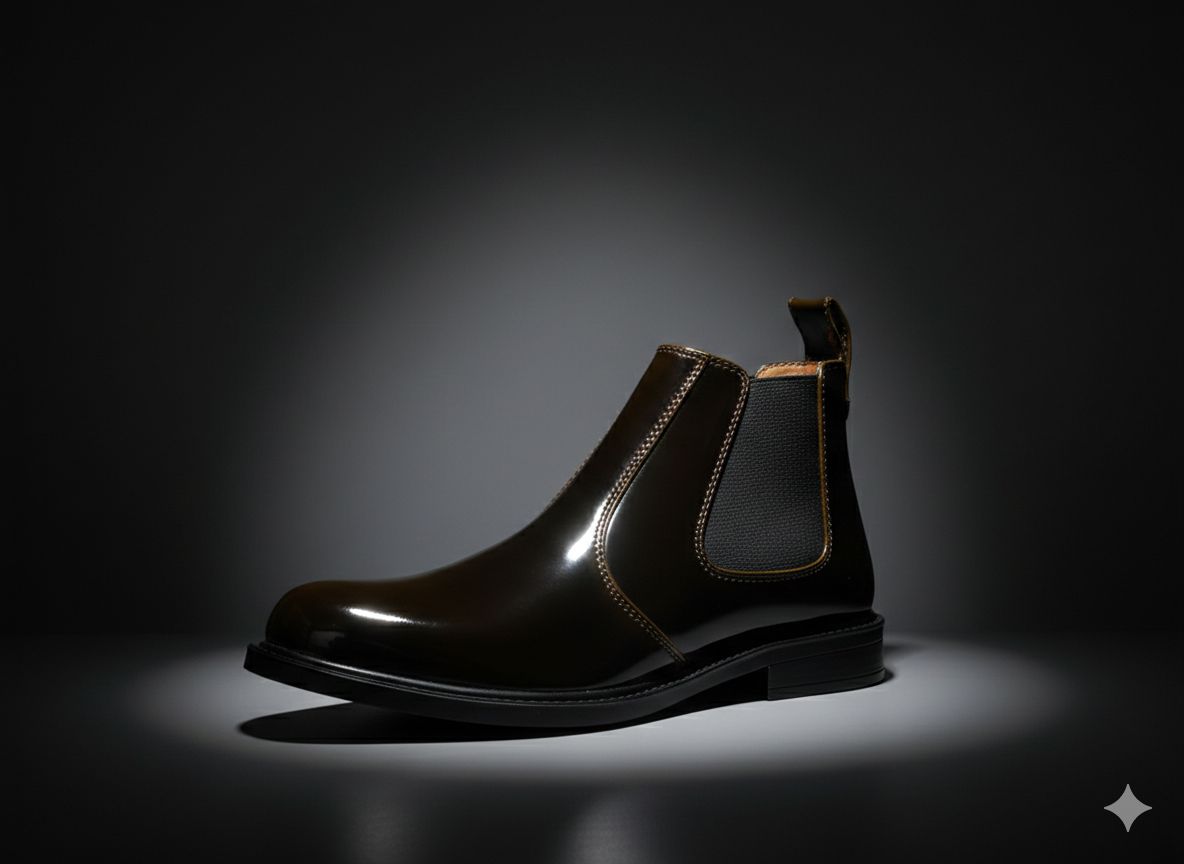 Classic Black Chelsea Boot