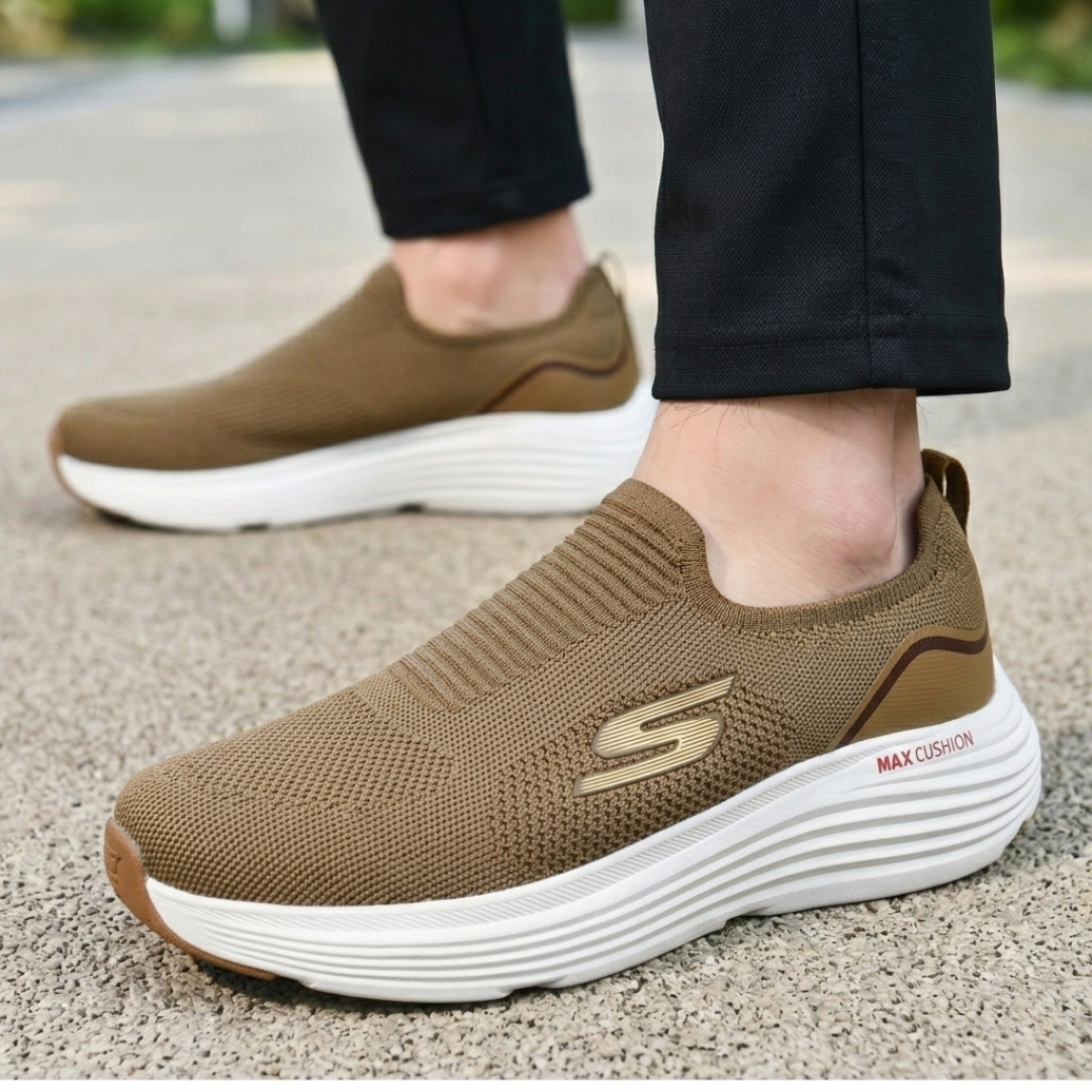 SKE Slip-On GO WALK - Mustard