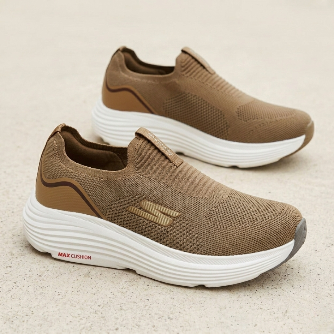 SKE Slip-On GO WALK - Mustard